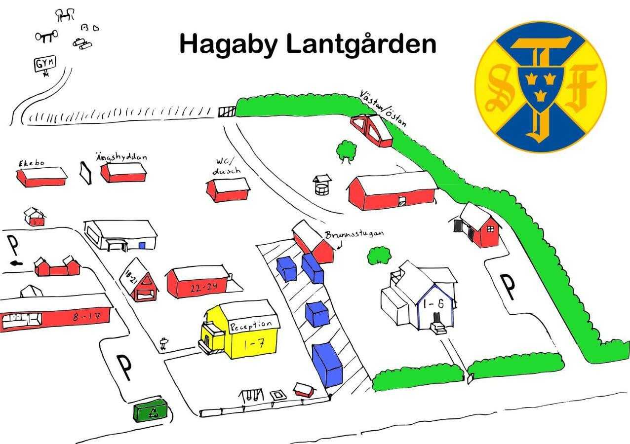 STF Hagaby / Lantgarden Hostel Löttorp Exterior foto